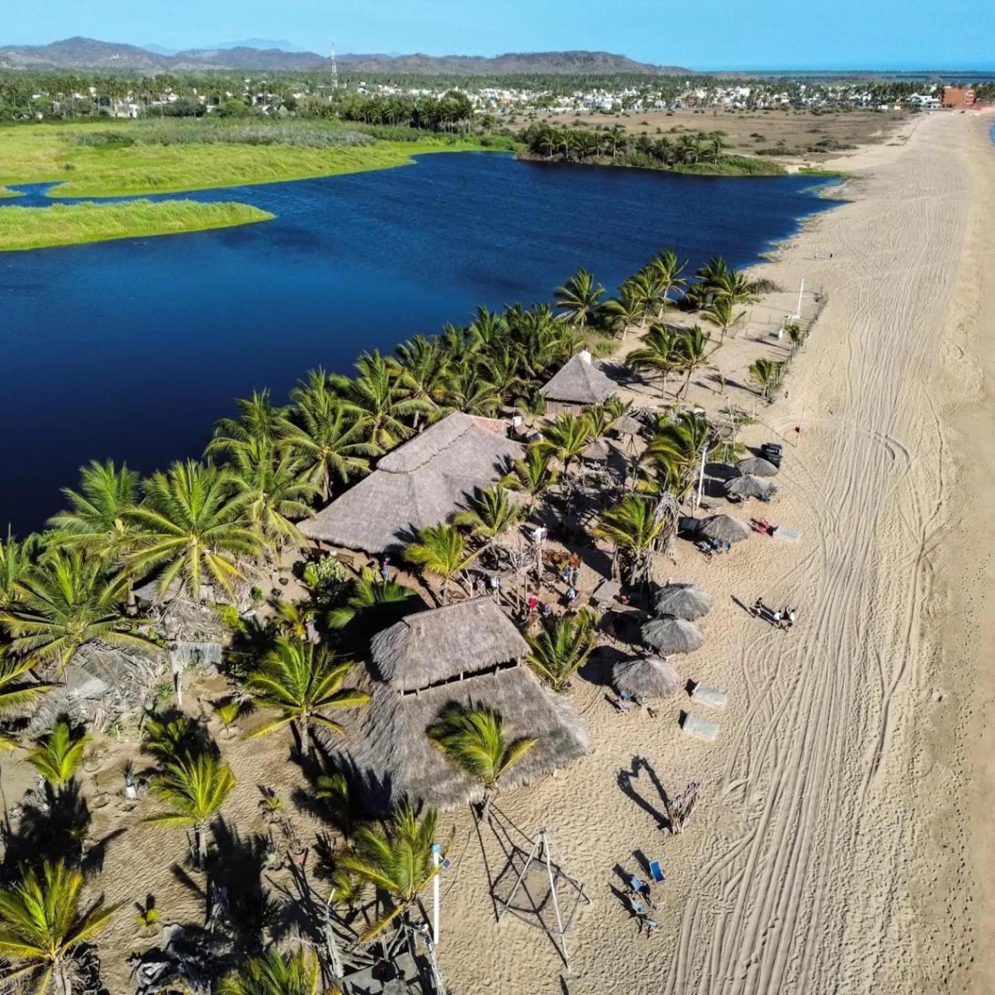Bungalows Laguna Del Tule San Patricio Melaque Luaran gambar